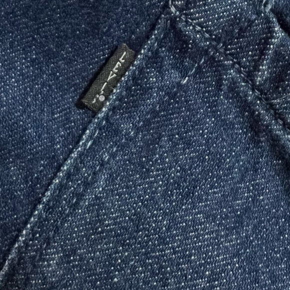 LEVI’S Made & Crafted Premium Denim Stitch High Slim Jeans Dark Wash Size 27 - Picture 14 of 14